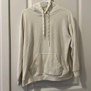 Hooded Cream Sweater/Hoodie